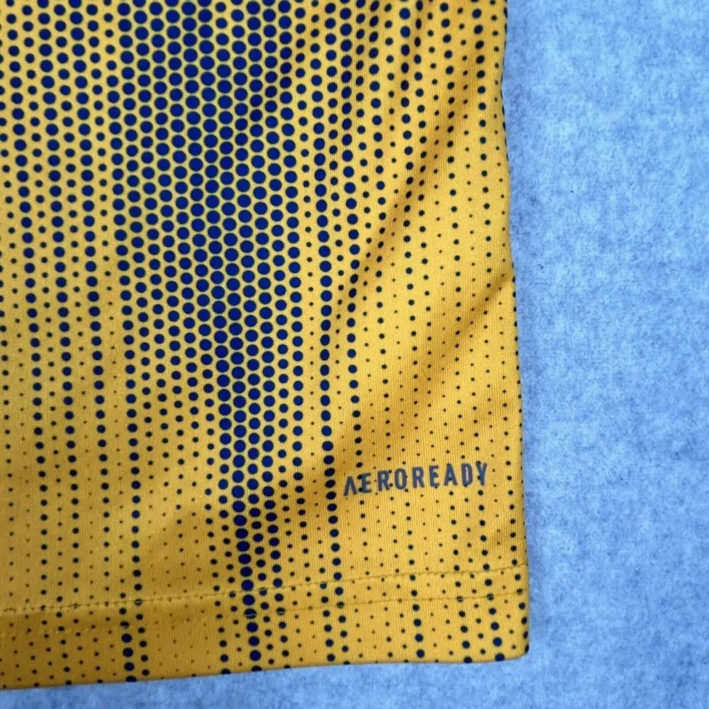 ADIDAS MLS WORKS‎ KICK CHILDHOOD CANCER AEROREADY JERSEY SHIRT - MEN'S MEDIUM